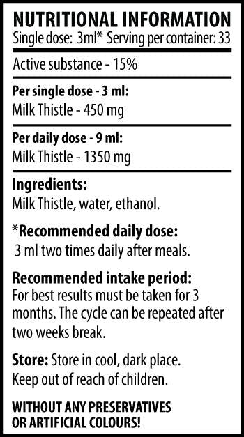Thistle Max - 100 ml - Nutra Best Europe