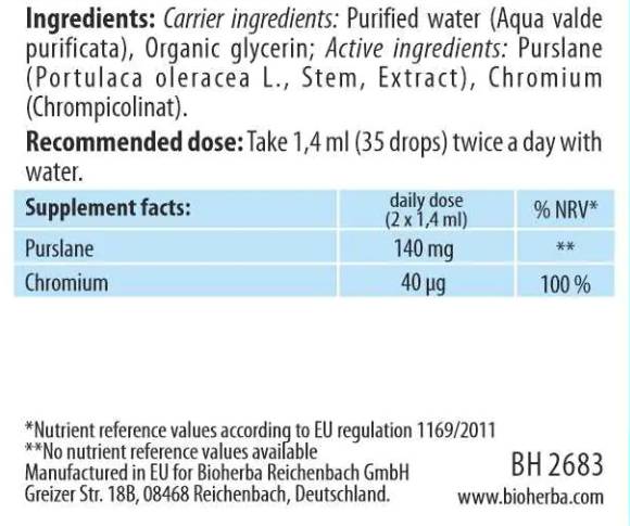Portulaca oleracea (porcsin) tinktúra - 100 ml
