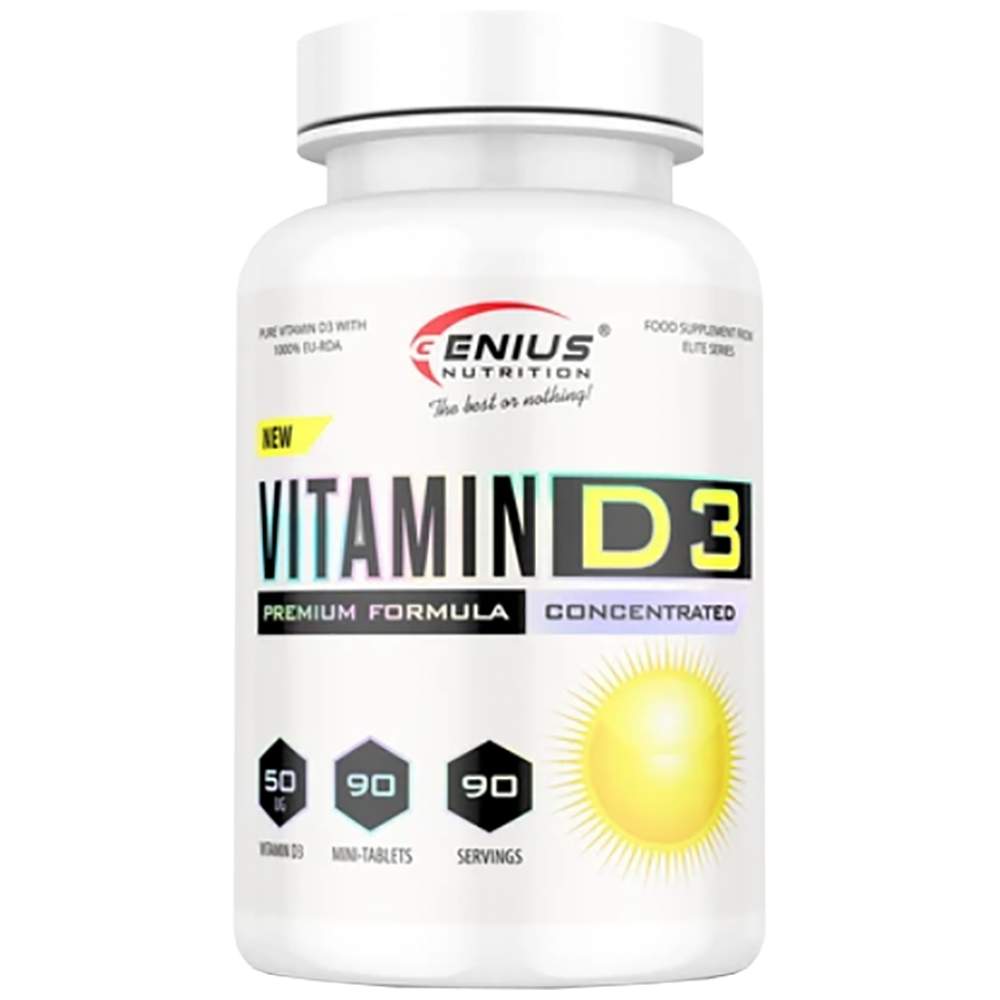 Vitamin D3 - 90 capsules - Nutra Best Europe