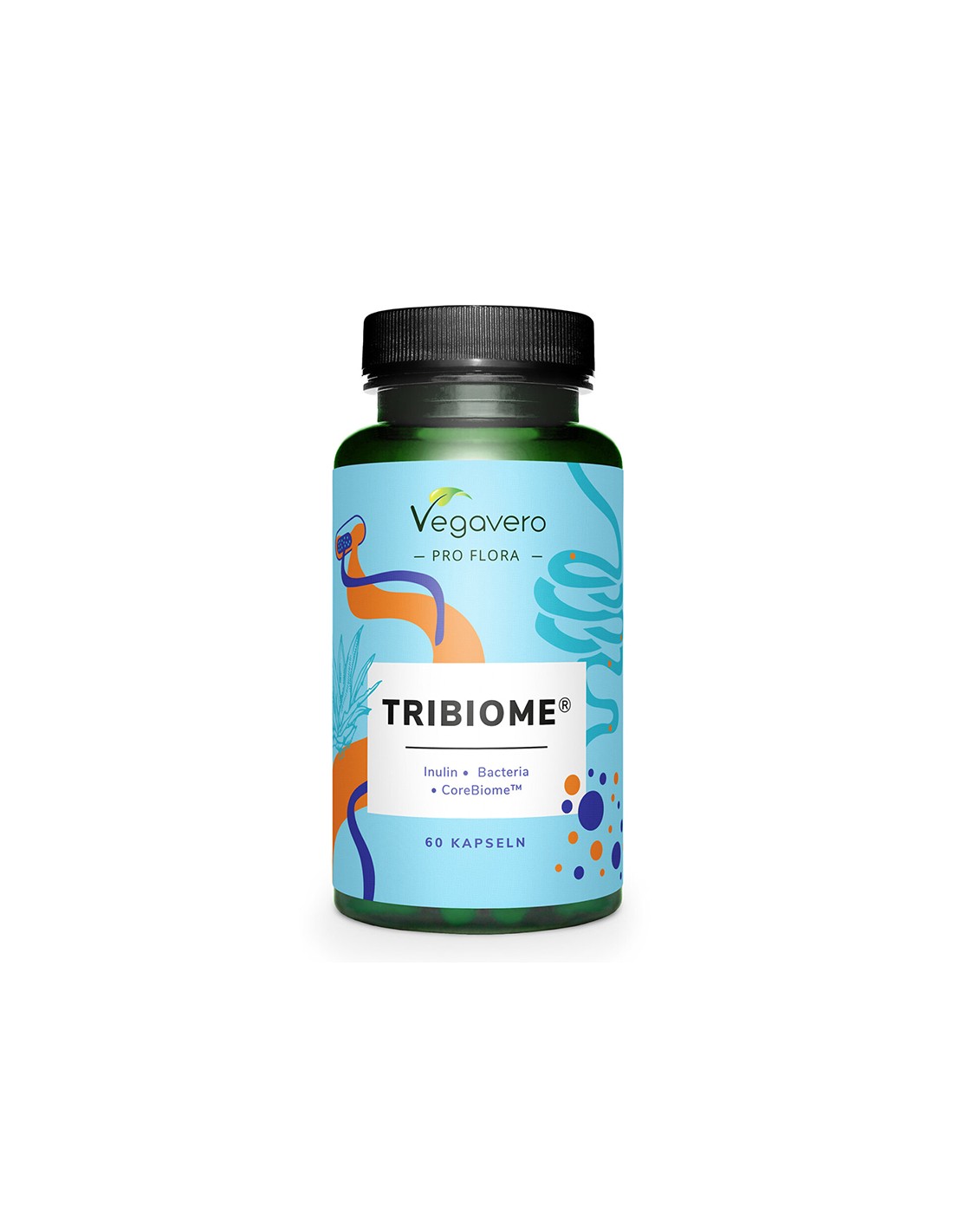 Inulin + Probiotic Tribiome® - 10 milliárd aktív probiotikum, 60 kapszula