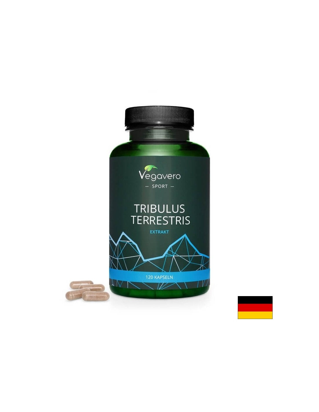 Tribulus Terrestris/ Tribulus Terrestris (Nagymamafogak), 120 kapszula, 100%-ban vegán <tc>Vegavero</tc>