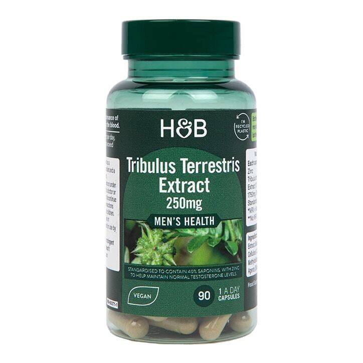 Nagymama fogai (Tribulus Terrestris kivonat) 250 mg 90 kapszula HOLLAND & BARRETT