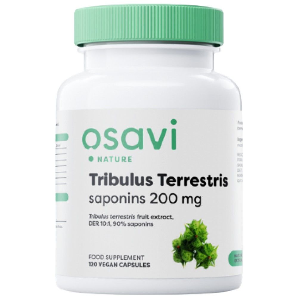 Tribulus Terrestris 90% | 200 mg szaponinok - 120 kapszula