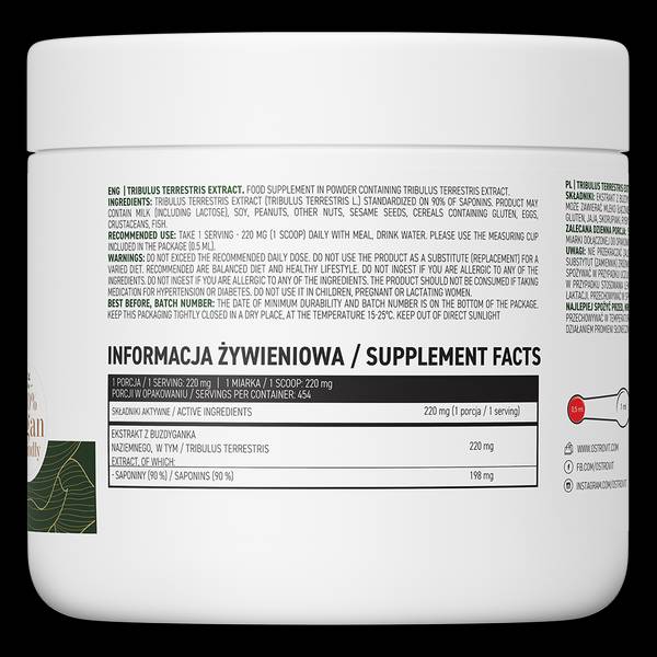 Tribulus Terrestris kivonat 90% | Por 100 gramm