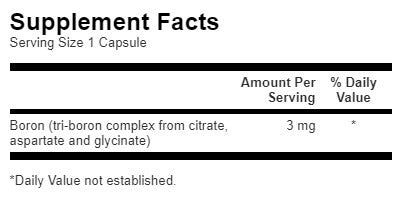Triple Boron Complex 3 mg - 250 kapszula