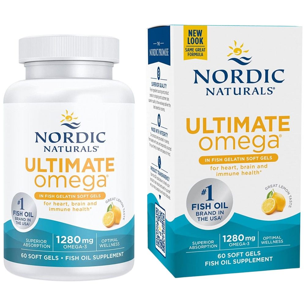 Ultimate Omega 1280 mg - 60 gél kapszula