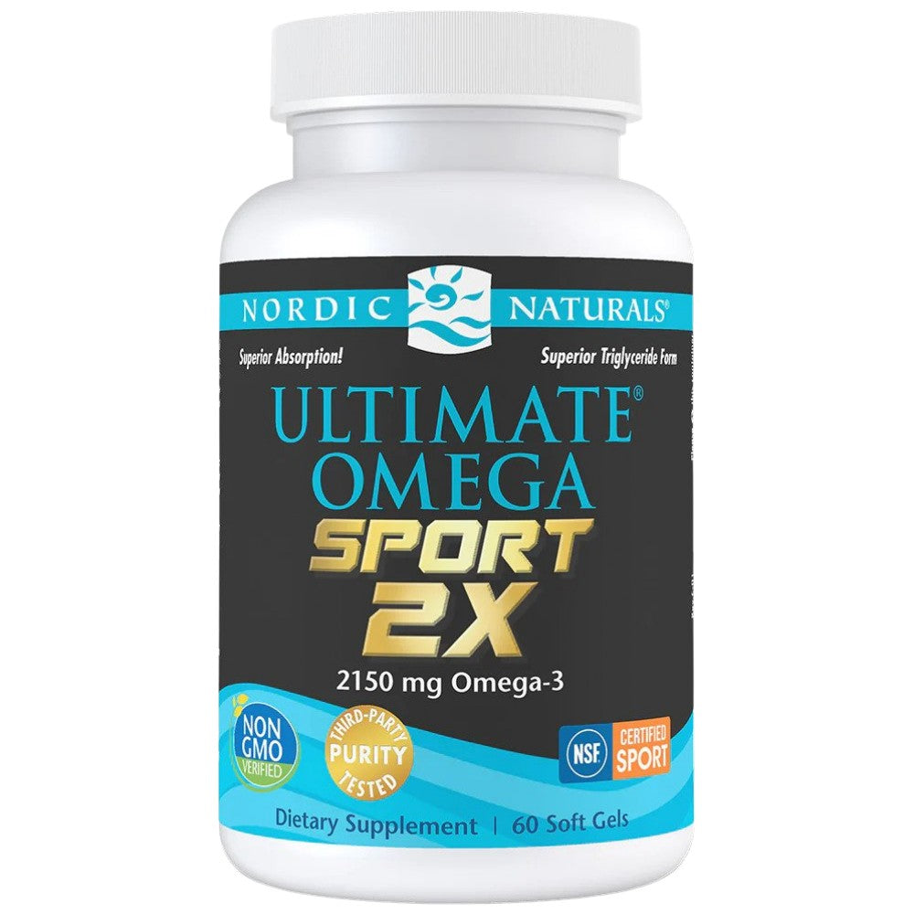 Ultimate Omega 2X Sport – 60 lágyzselé