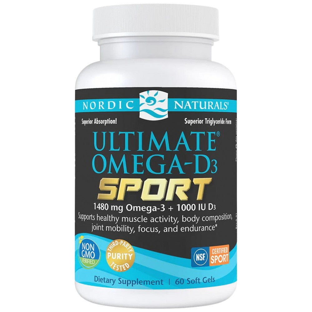 Ultimate Omega-D3 Sport 1480 mg - 60 gél kapszula