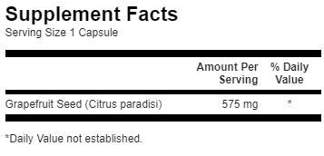 Ultra Maximum-Strength Grapefruit Seed 575 mg 120 kapszula