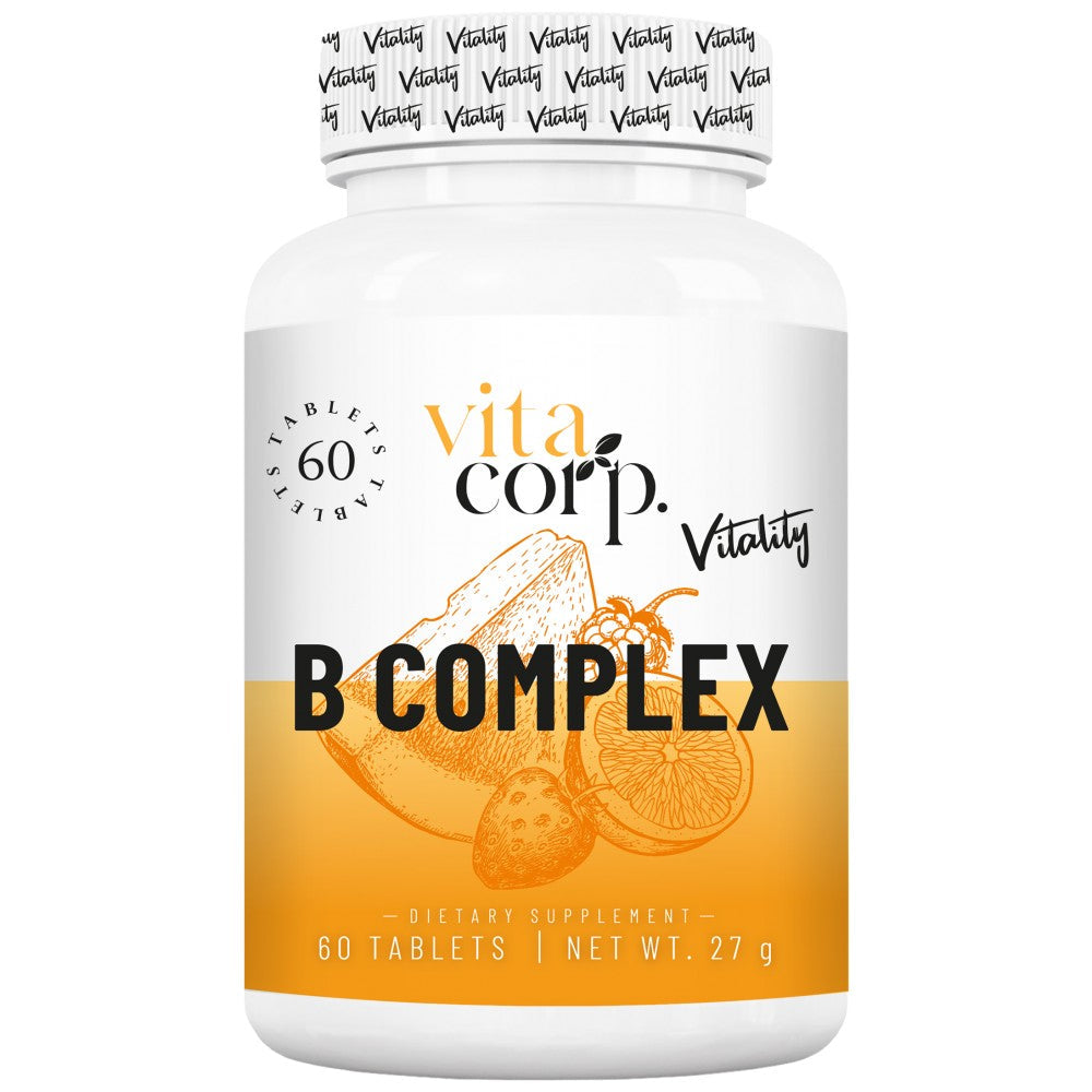 Vitamin B Complex - 60 Tablets - Nutra Best Europe