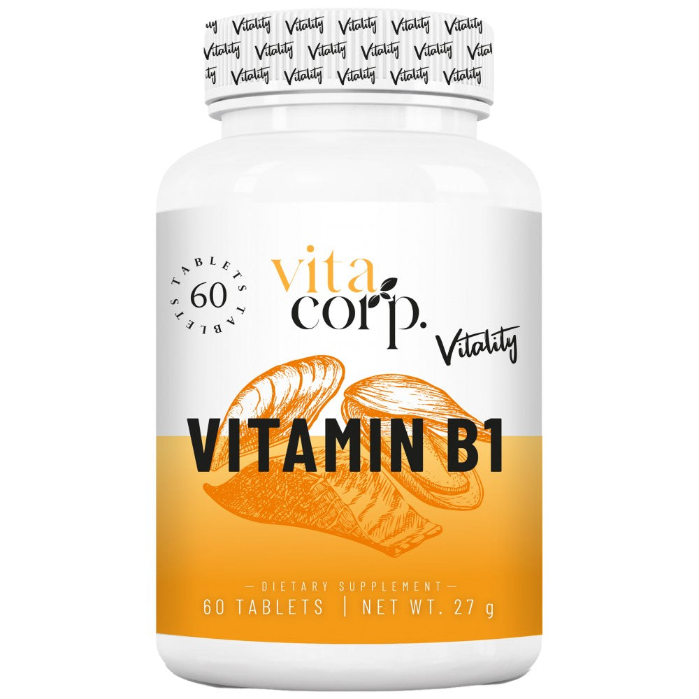 Vitamin B1 5.5 mg - 60 Tablets - Nutra Best Europe