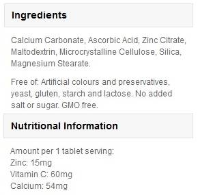 Zinc - 90 Tablets - Nutra Best Europe