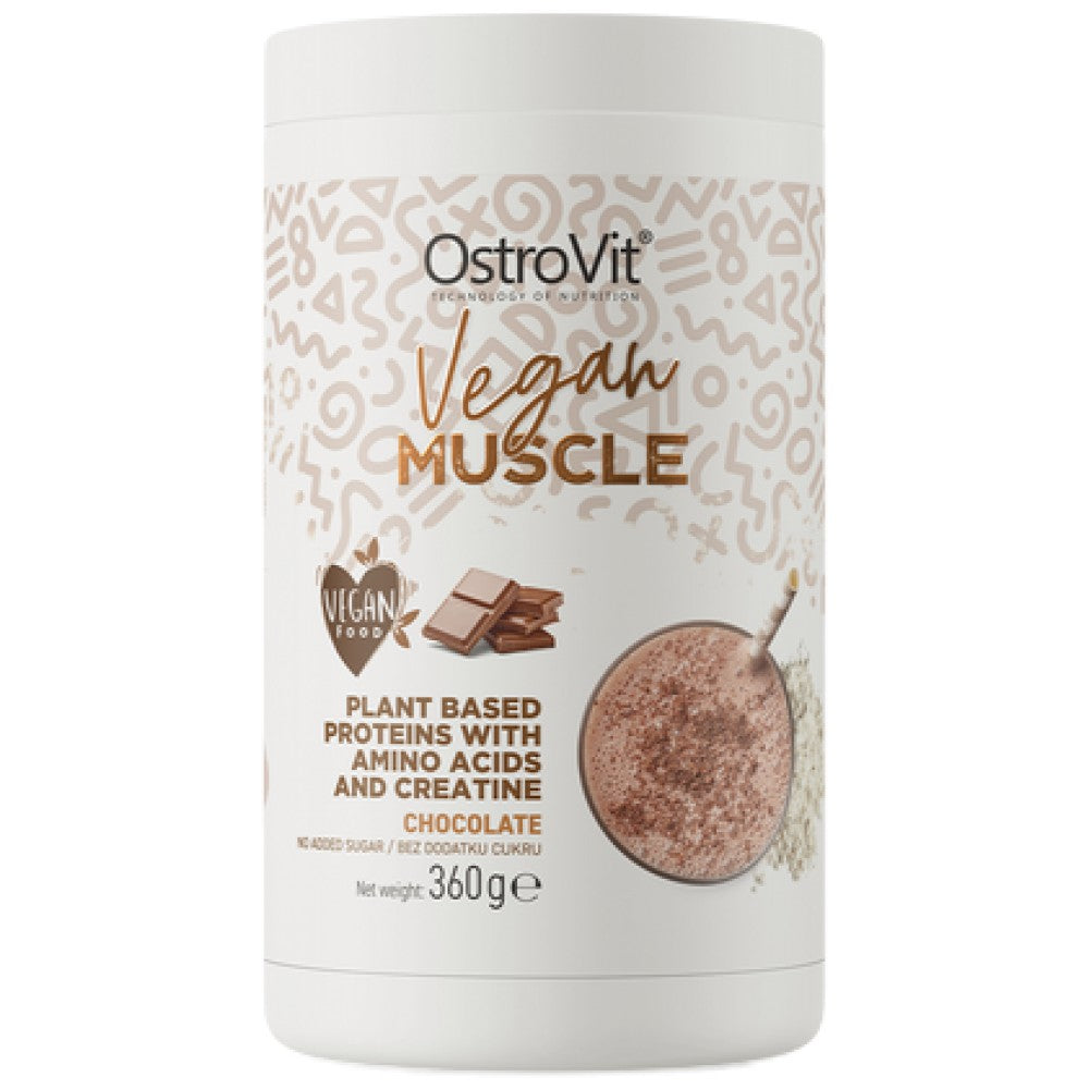 Vegán izom | kreatinnal, BCAA-val és ginzenggel 360 gramm