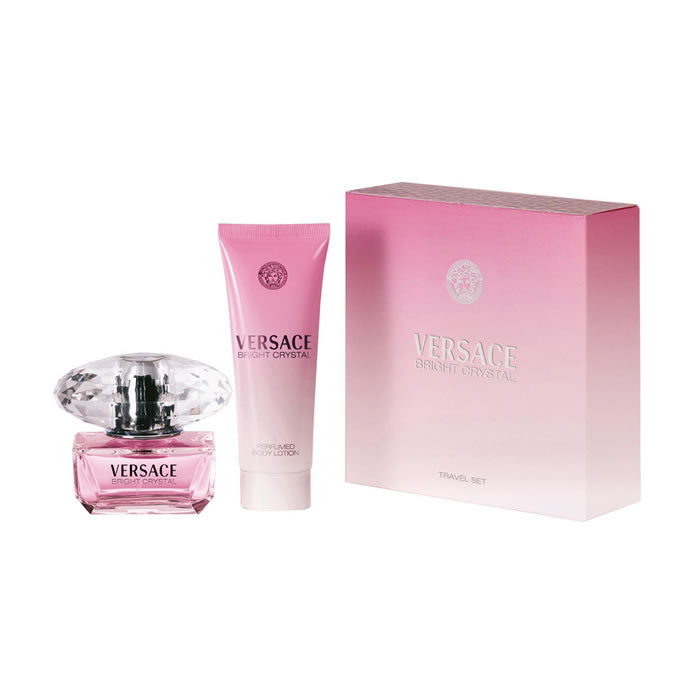 <tc>VERSACE</tc> Bright Crystal Eau De Toilette Spray 50ml szett 2 darabos