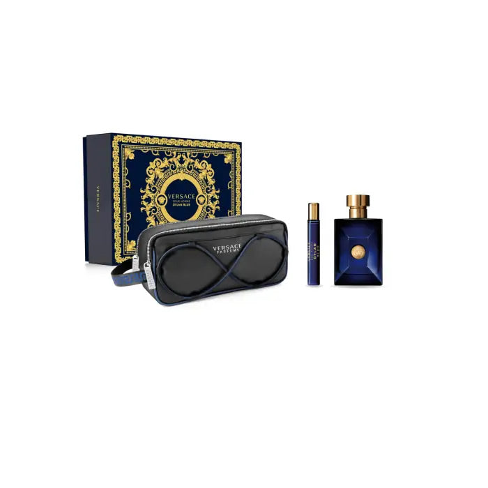 <tc>VERSACE</tc> Dylan Blue Eau de Toilette spray 100ml szett 3 darabos