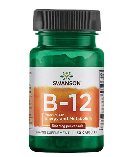 B-12-vitamin 500 mcg./30 Caps - 0