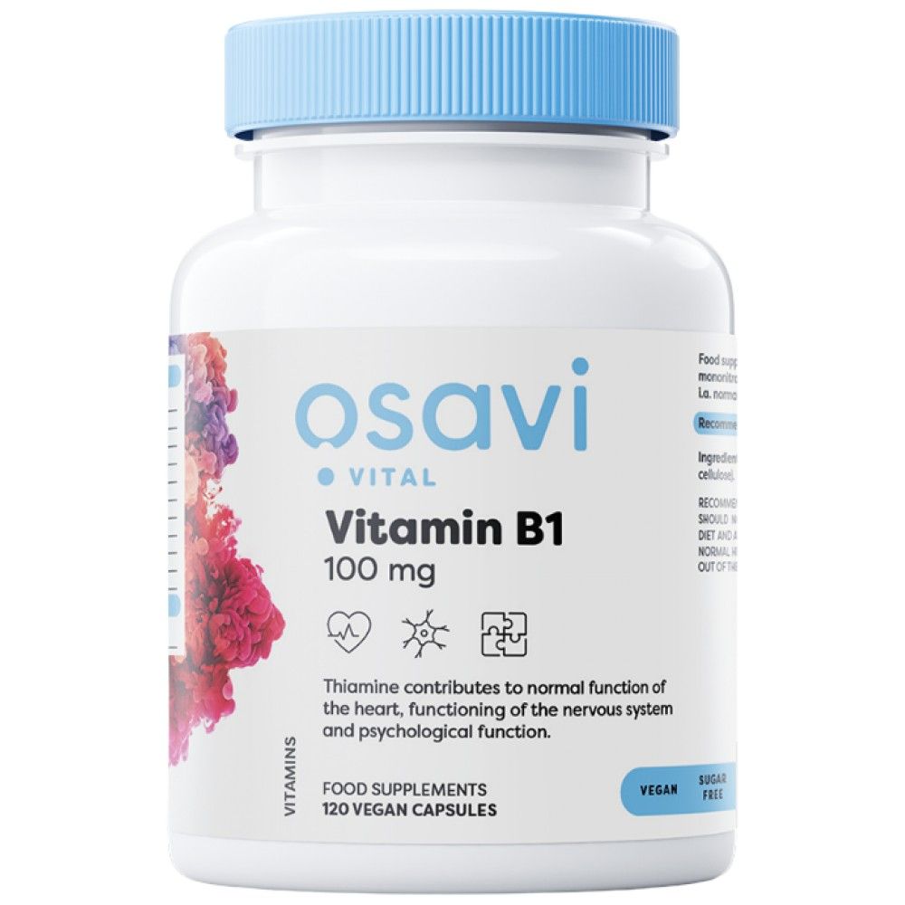 B1-vitamin 100 mg | Tiamin - 60 kapszula