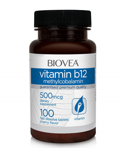B12-vitamin 500 Gyorsan oldódó metilkobalamin/100 tabletta