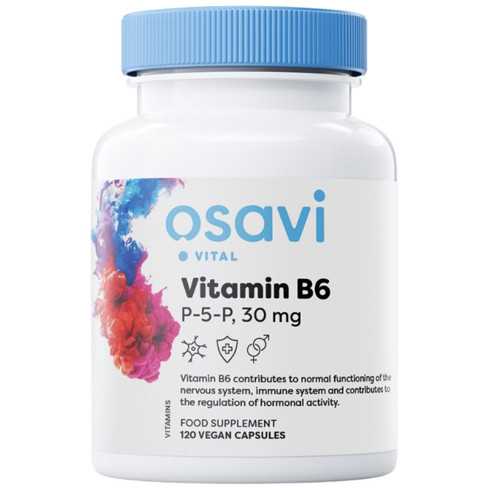 B6 vitamin | P-5-P 30 mg - 120 kapszula