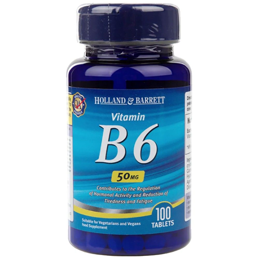 B6-vitamin/piridoxin 50 mg - 100 tabletta