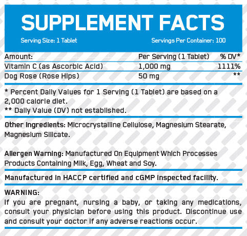 C-vitamin 1000 mg csipkebogyóval/100 tabletta.