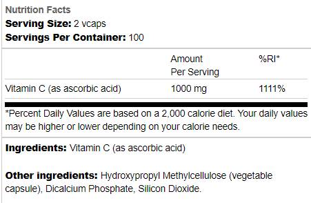 C-vitamin kapszula - 200 kapszula