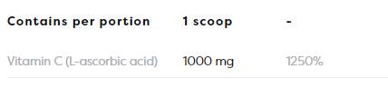 C-vitamin por | 100% tiszta por - 300 gramm