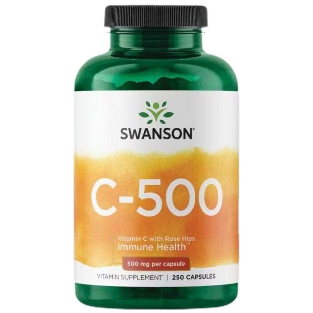 C-vitamin csipkebogyóval 500 mg - 250 kapszula
