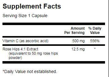 C-vitamin csipkebogyóval 500 mg - 250 kapszula