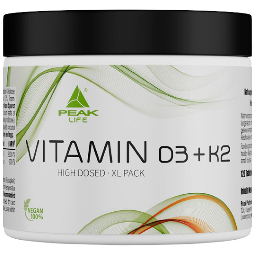 D3-vitamin + K2 120 tabletta