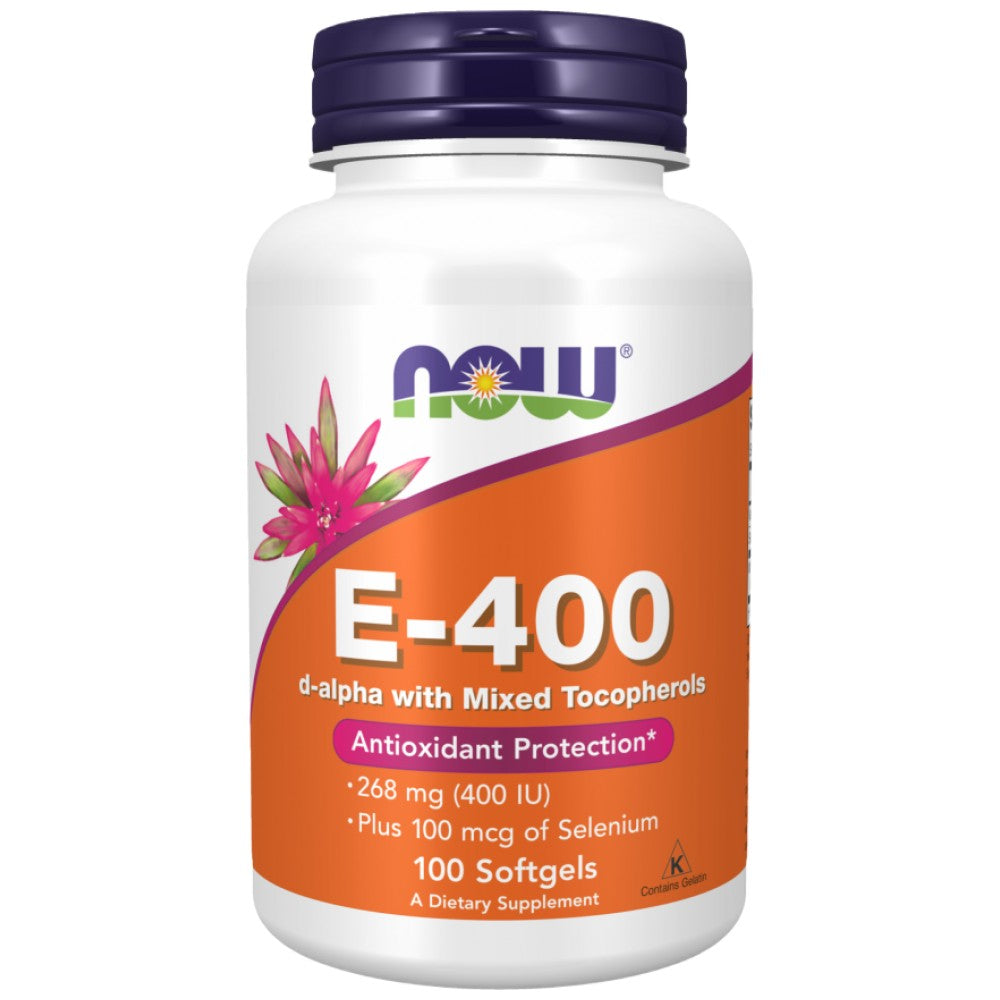 E-400 vitamin + szelén - 100 gél kapszula