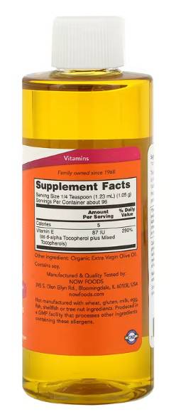 Vitamin E-Oil Liquid | Vegyes tokoferolok - 118 ml