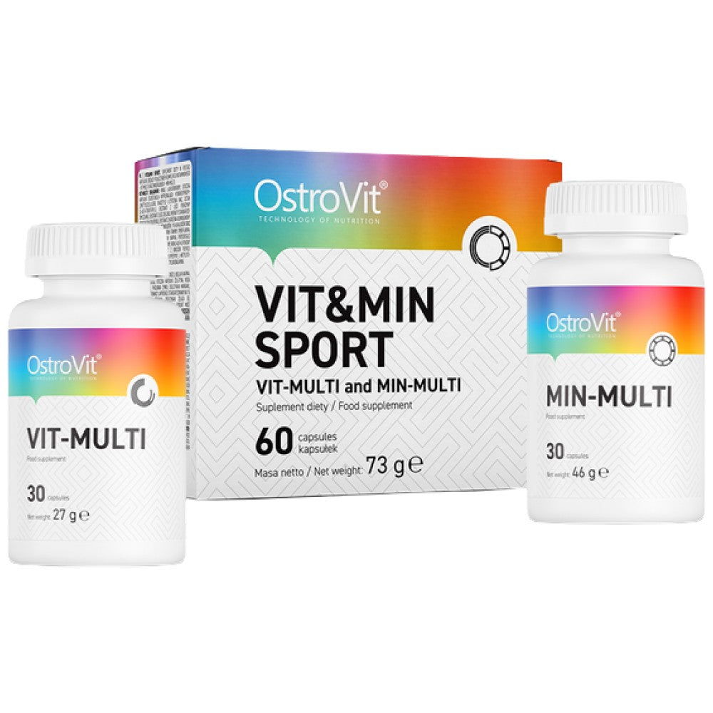 VitandMin Sport/Vit-Multi és Min-Multi Formula 2 x 30 kapszula
