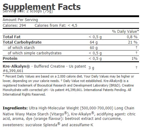 <tc>VITARGO</tc> + Kre-Alkalyn ® 2000 g.