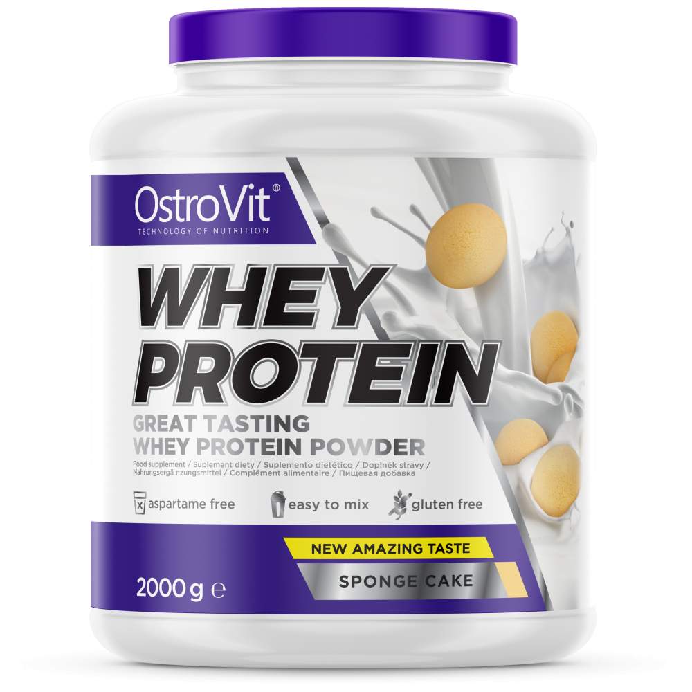Whey Protein | 100% Whey Protein Concentrate - 2000 grams - Nutra Best Europe