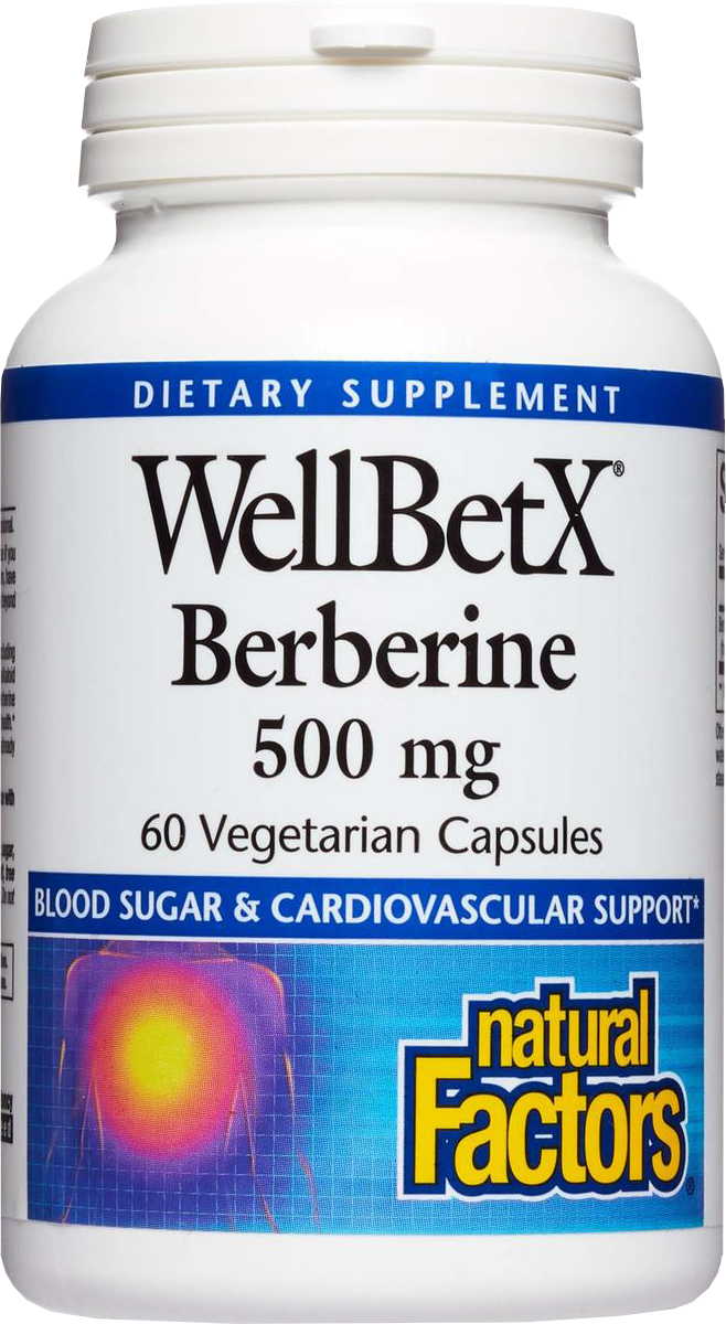 WellBetX Berberine 500 mg - 60 kapszula