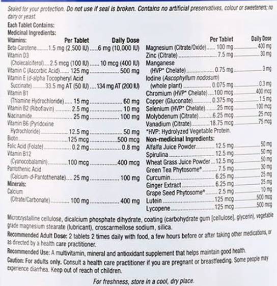 WellBetX® Complete Diabetic – 120 tabletta