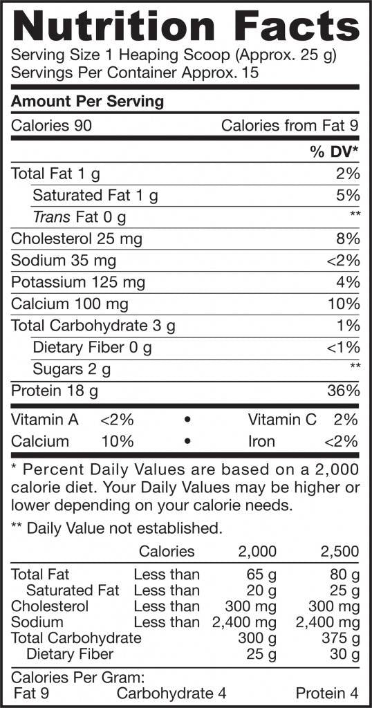 Whey Protein Grass Fed 370 gramm