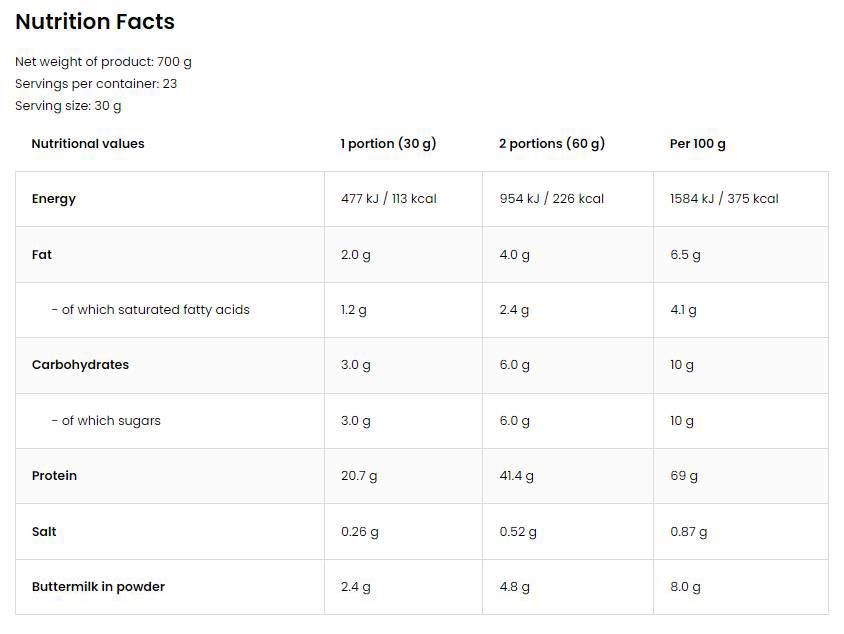 WheyLicious | Protein Shake - 700 gramm