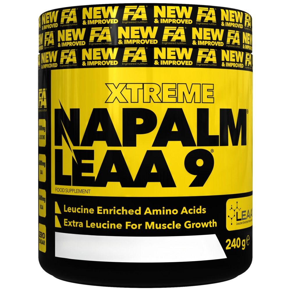 Xtreme Napalm LEAA 9 | Leucinnal dúsított esszenciális aminosavak - 240 gramm