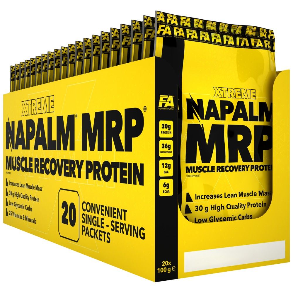 Xtreme Napalm MRP | Muscle Recovery Protein – Étkezéspótló – 20 x 100 gramm