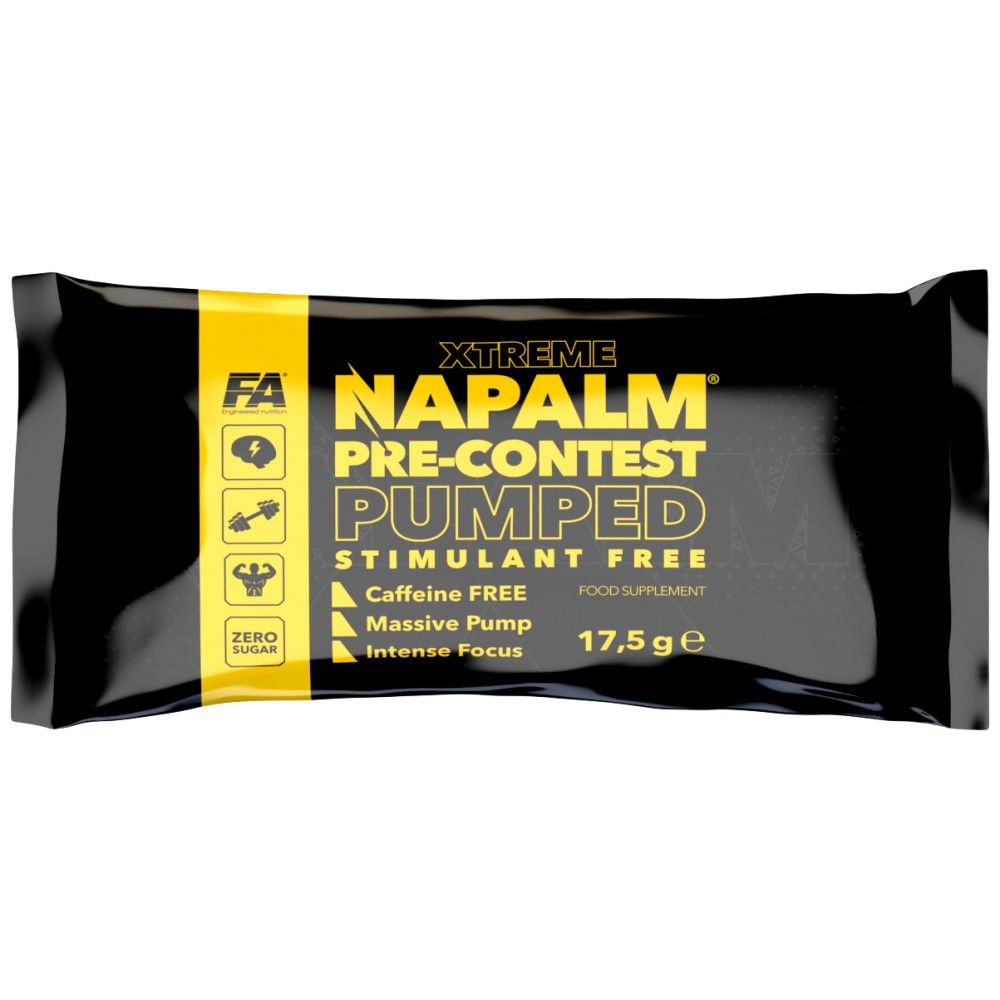 Xtreme Napalm Pre-Contest/Pumpás - Stimulánsmentes - 17,5 gramm