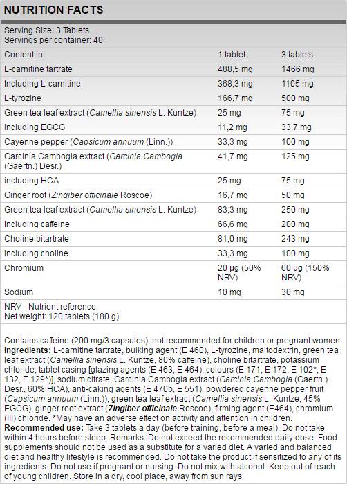Xtreme THYROBURN - 120 tabletta