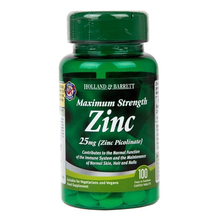 Cink-pikolinát 25 mg/Maximális szilárdság/100 tabletta - 0