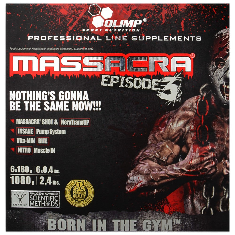 Massacra Episode 3 - 180 grams - Nutra Best Europe