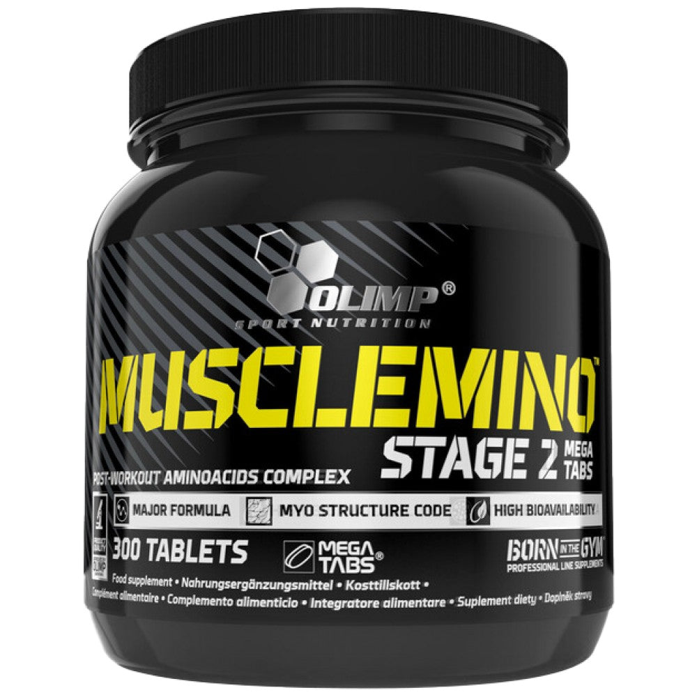 Musclemino Stage 2 300 Tablets - Nutra Best Europe