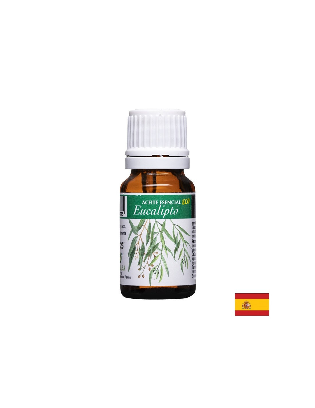 Organic eucalyptus essential oil - respiratory system - Aceite Esencial Eco Eucalipto, 10 ml - Nutra Best Europe