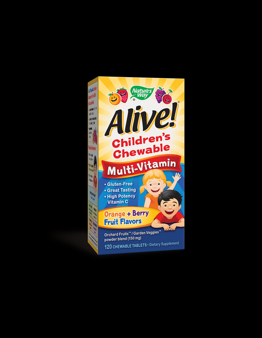 Alive! Children's Chewable Multi-Vitamin Tablets - 120 Chewable Tablets - Nutra Best Europe