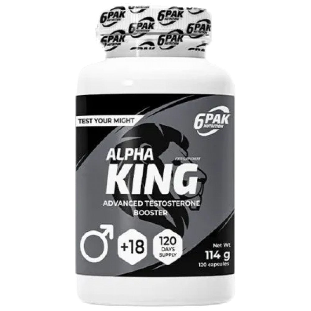 Alpha King | Advanced Testosterone Booster - 120 capsules - Nutra Best Europe
