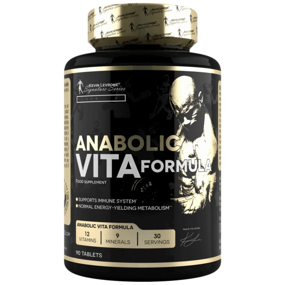 Anabolic Vita Formula | Performance Multivitamins with Antioxidant Complex - 90 Tablets - Nutra Best Europe